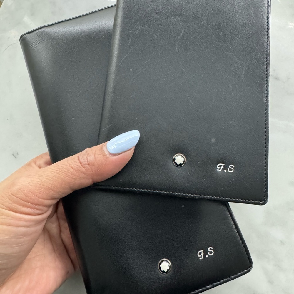 Mont Blanc Bundle- Leather Passport Holders & Wallet